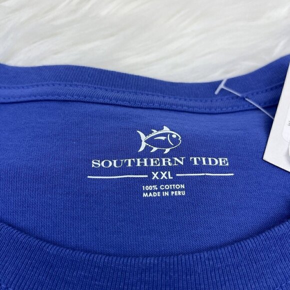 NEW Southern Tide Men 2XL Florida Gators UF Long Sleeve Catch and Release Tee - Picture 2 of 8